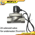 max. 90 degrees Celsius brass timer water solenoid drain valve for compressor